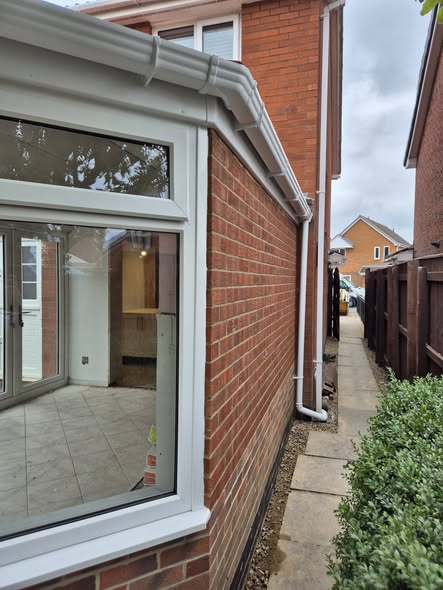New windows and exterior finishing by Priory Home Improvements